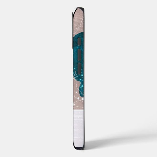 iphone 16 abstract case design (Achterkant / Links)