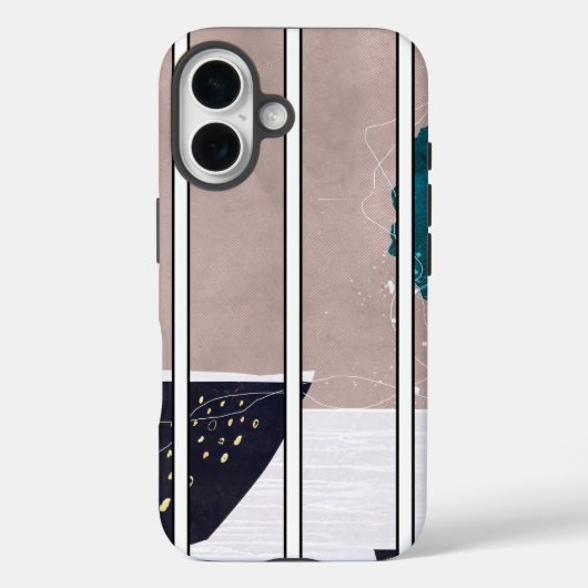 iphone 16 abstract hoesje ontwerp (Achterkant)
