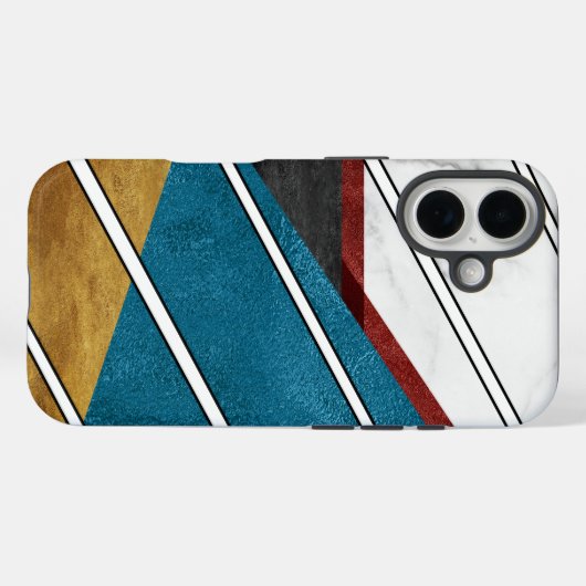iphone 16 Abstract hoosontwerp Case-Mate iPhone Case (Achterkant (horizontaal))