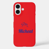 Iphone 16 case (Achterkant)