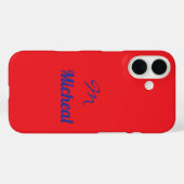Iphone 16 case (Achterkant (horizontaal))