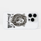  iPhone 16 Case Afghan Blood Lion iPhone Hoesje (Achterkant horizontaal)