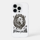  iPhone 16 Case Afghan Blood Lion iPhone Hoesje (Achterkant)