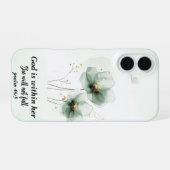 Iphone 16 case, Biblical phrase Hoesje (Achterkant horizontaal)