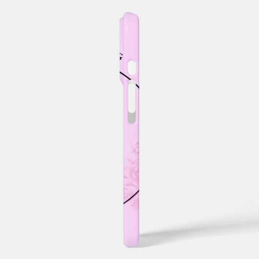 iphone 16 case flower in a bottle (Achterkant / Links)