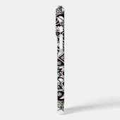 iPhone 16 Case "Golden Nebulae" (monochrome) (Achterkant / Links)