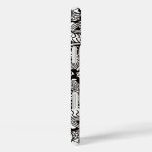 iPhone 16 Case "Golden Nebulae" (monochrome) (Achterkant / Rechts)