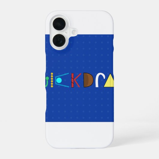 iPhone 16 Case Hoesje (Achterkant)