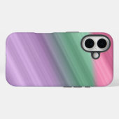 iPhone 16 Case mate hoesjes met diagonale lijnen (Achterkant (horizontaal))