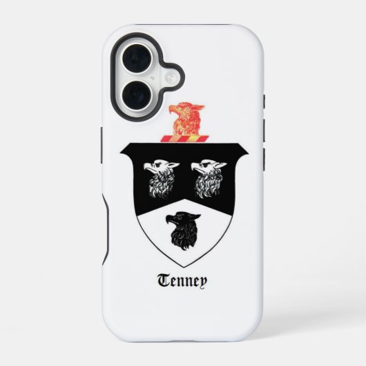 iPhone 16 Case - Tenney Family Crest Hoesje (Achterkant)