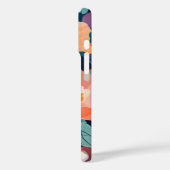 iPhone 16 Case Vivid Bold Floral Design (Achterkant / Links)