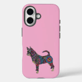 iPhone 16 Case with chihuahua (Achterkant)