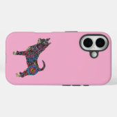 iPhone 16 Case with chihuahua (Achterkant (horizontaal))