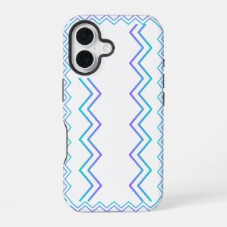 iPhone 16 esthetische patroon stevige hoes Hoesje