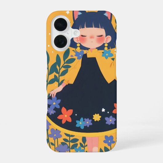 iPhone 16 Full Print Hoesje – Stijlvol en duurzaam iPhone 16 Hoesje (Achterkant)