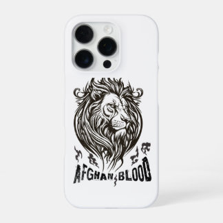 iPhone 16 Hoesje Afghan Blood Lion iPhone 16 Pro Hoesje