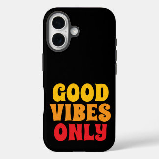 iPhone 16 hoesje alleen goede vibes