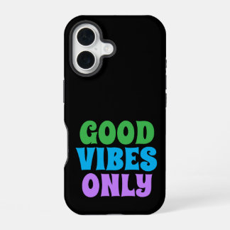 iPhone 16 hoesje alleen goede vibes