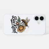 iPhone 16 Hoesje Bee Kind (Achterkant horizontaal)