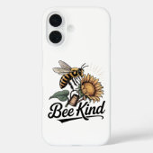 iPhone 16 Hoesje Bee Kind (Achterkant)