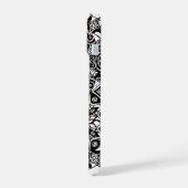 iPhone 16 Hoesje "Gouden Nevels" (monochroom) 15 Case (Linkerkant)