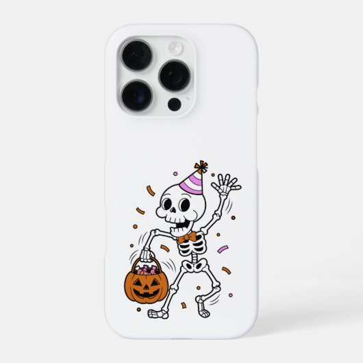 iPhone 16 Hoesje Halloween Design iPhone 16 Pro Hoesje (Achterkant)