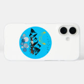 IPhone 16 Hoesje Kazachstan (Achterkant (horizontaal))