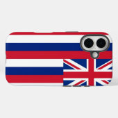 iPhone 16 Hoesje-Mate met Hawaii staatsvlag Case-Mate iPhone Case (Achterkant (horizontaal))