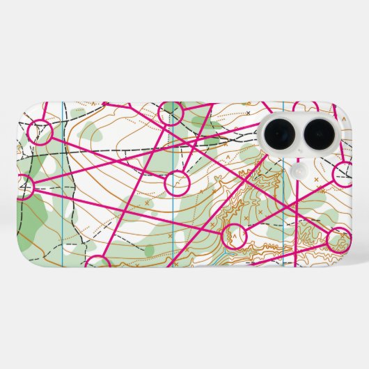 iPhone 16 hoesje - Oriëntatieloopcursus (Achterkant (horizontaal))