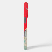 iPhone 16 hoesje Red Fury Originele kunst (Achterkant / Rechts)