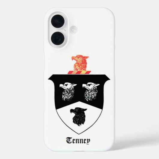 iPhone 16 Hoesje - Tenney Crest (Achterkant)
