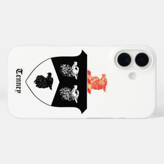 iPhone 16 Hoesje - Tenney Crest (Achterkant (horizontaal))