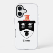 iPhone 16 Hoesje - Tenney familiewapen (Achterkant)