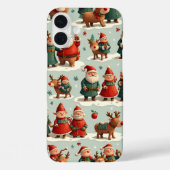 iPhone 16 Hoesjes (met kerst) (Achterkant)