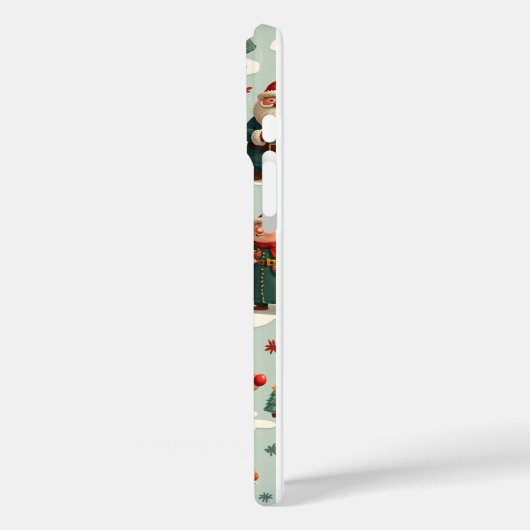 iPhone 16 Hoesjes (met kerst) (Achterkant / Links)