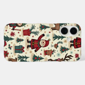 iPhone 16 Hoesjes (met kerst) (Achterkant (horizontaal))