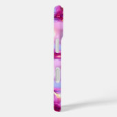 iPhone 16 Iridiscerende Roze 3D Glanzende Bubble H Case-Mate iPhone Case (Achterkant / Rechts)