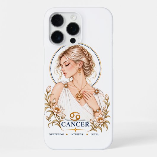 iPhone 16 Kanker ontwerp Hoesje (Achterkant)