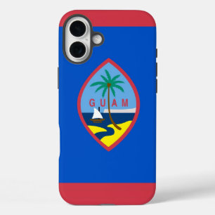 iPhone 16 Plus Hoesje-Mate, Guam-vlag Hoesje