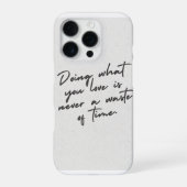 IPHONE 16 PRO CASE HOESJE (Achterkant)