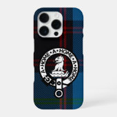 iPhone 16 Pro Case - Hume Ancient Tartan & Crest Hoesje (Achterkant)
