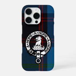 iPhone 16 Pro Case - Hume Ancient Tartan & Crest Hoesje