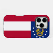 iPhone 16 Pro Case-Mate, vlag van Georgia Hoesje (Achterkant horizontaal)