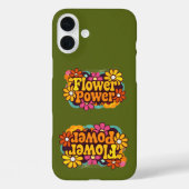 iPhone 16 Pro Cases | Electronics | Retro Floral (Achterkant)