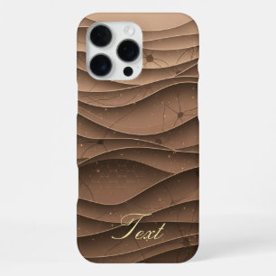 iPhone 16 Pro Gepersonaliseerde Desert Titanium De Max Hoesje