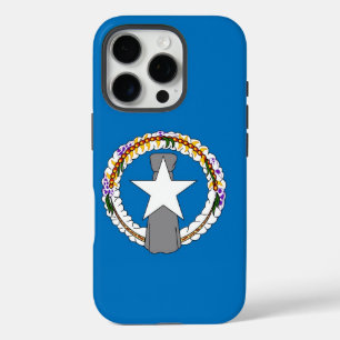 iPhone 16 Pro Hoesje-Mate, Noordelijke Marianenvla Hoesje