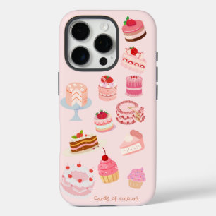 iPhone 16 Pro hoesje taart ontwerp