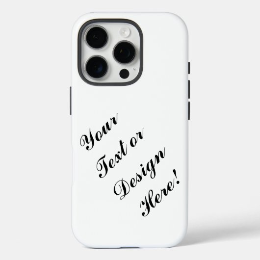  iPhone 16 Pro Hoesje - Uw ontwerp toevoegen (Achterkant)