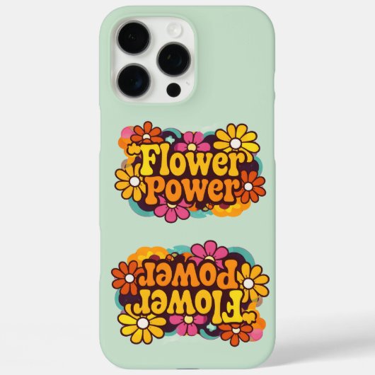 iPhone 16 Pro Hoesjes | Elektronica | Retro Bloem (Achterkant)