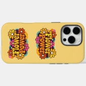 iPhone 16 Pro Hoesjes | Elektronica | Retro Bloeme (Achterkant (horizontaal))